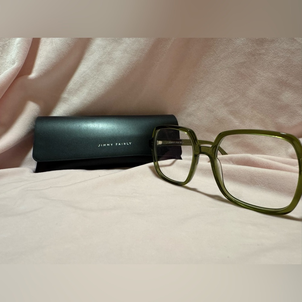 Jimmy Fairly Green (Glass Lense) Glasses from Paris